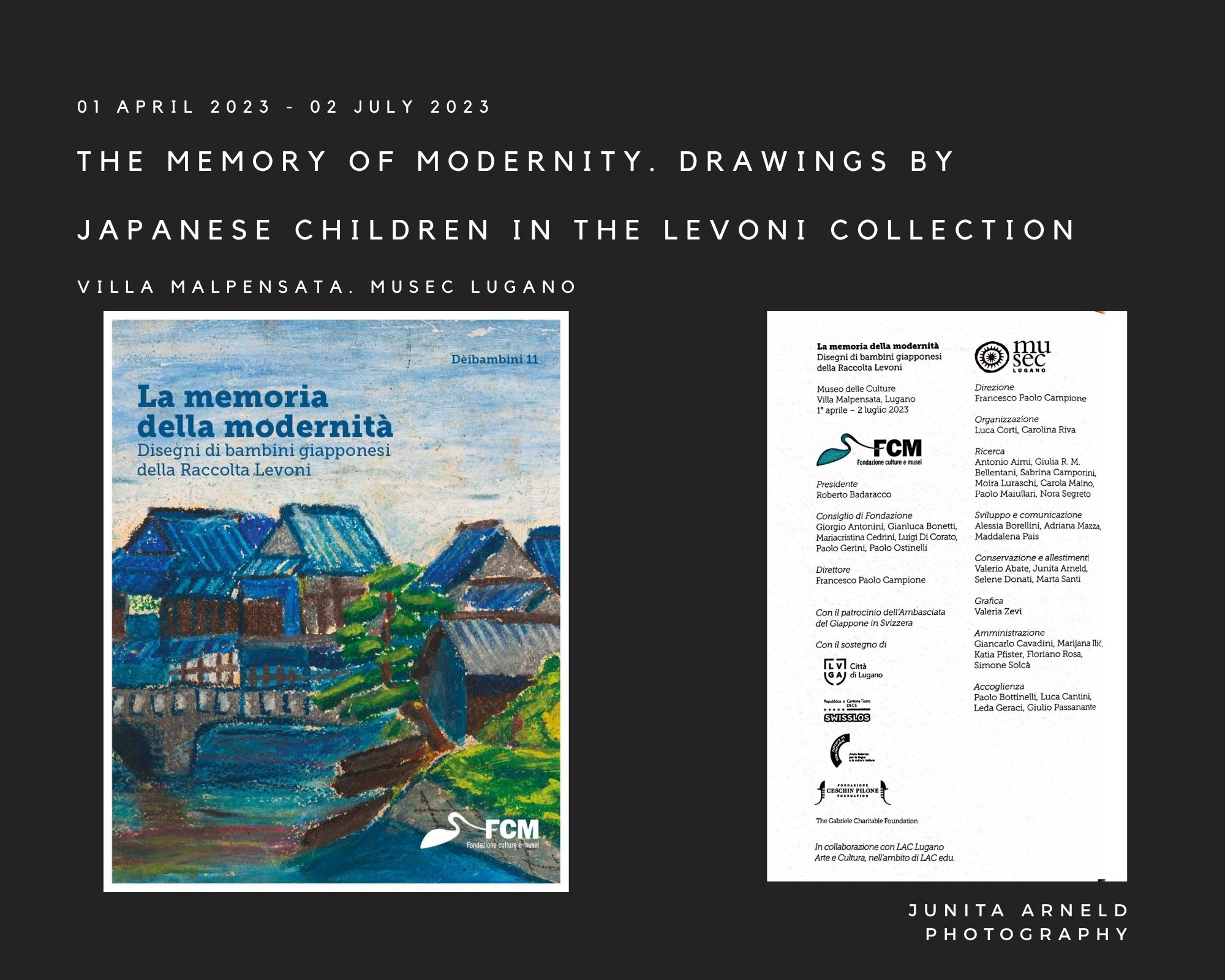 Cover — La memoria della modernità. Disegni di bambini giapponesi della Raccolta Levoni